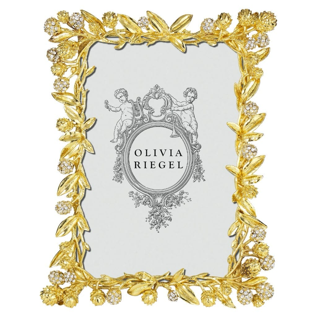 Olivia Riegel Premium Gold-Plated Cornelia 4 x 6 Photo Frame for Displaying Precious Memories