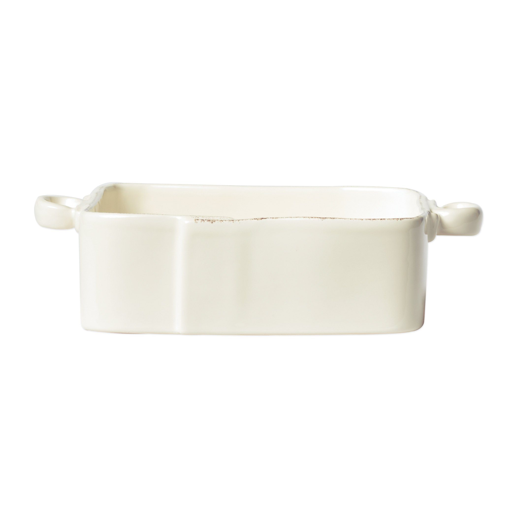 Vietri Handmade Lastra Square Baker from Italian Stoneware