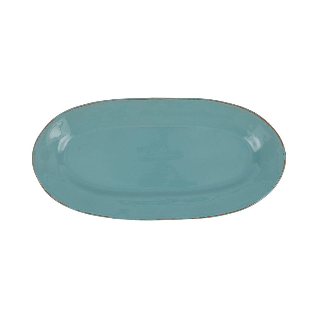 Vietri Cucina Fresca Collection Narrow Oval Dinner Platter