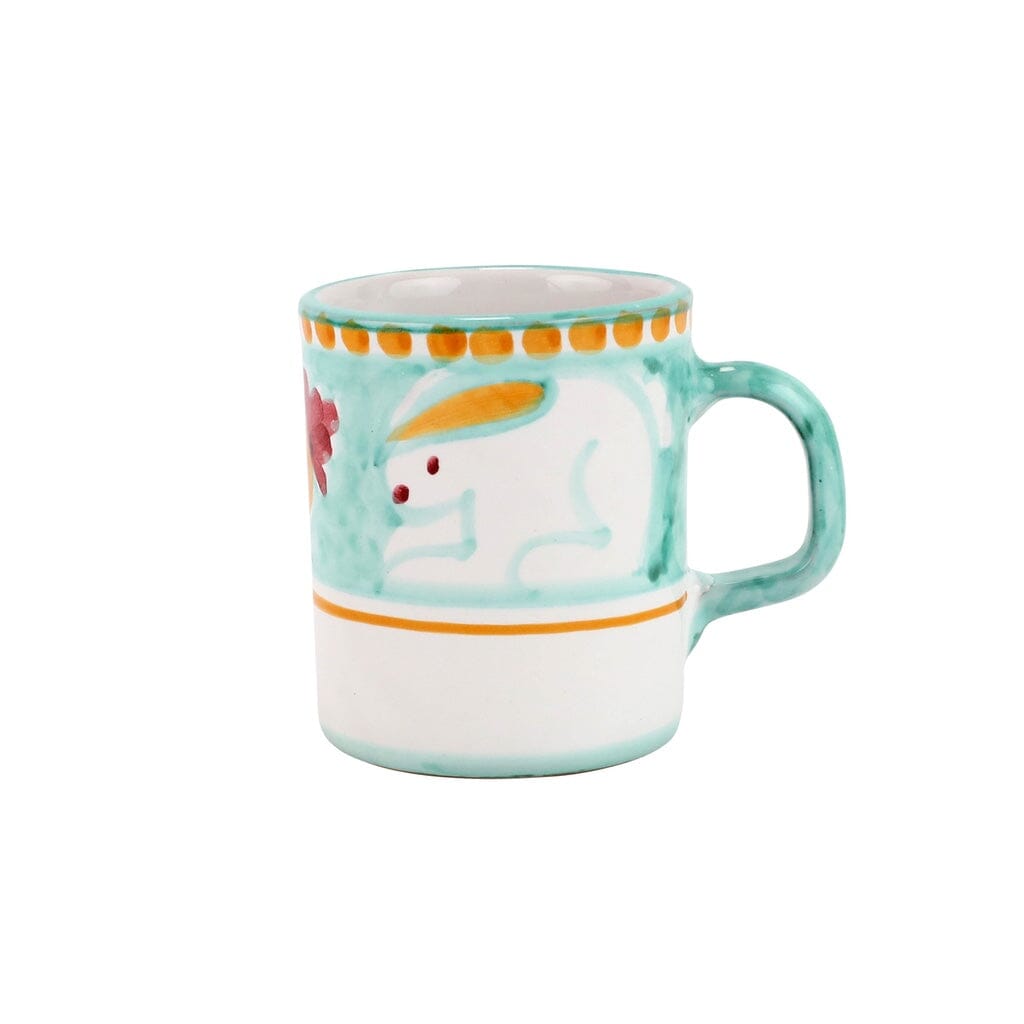 Vietri Italian Handmade Campagna Coniglio Design Ceramic Mug