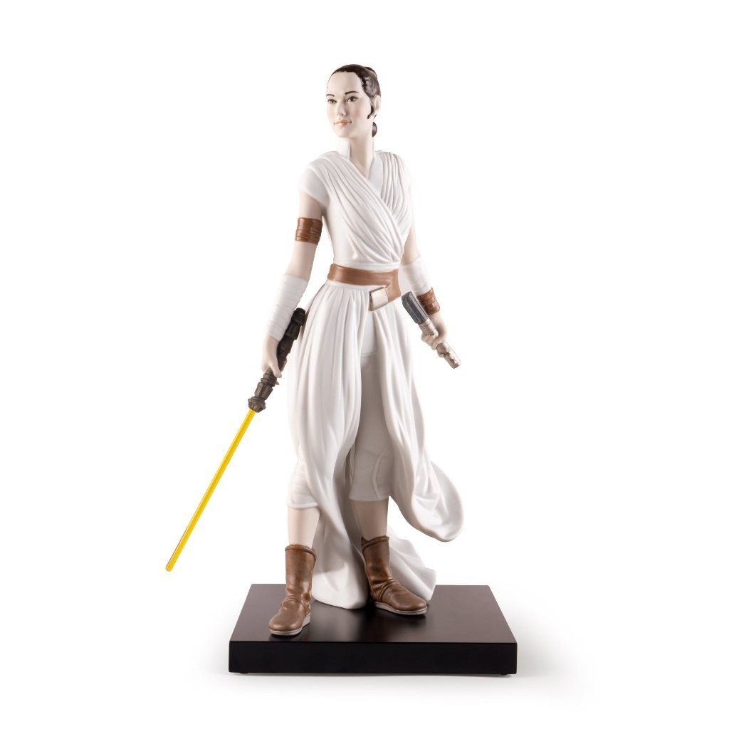 Star Wars Inspired Lladro Handmade Porcelain Rey Figurine Collectible