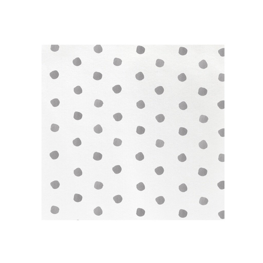 Vietri High - Quality Papersoft Light Gray Dot Design Dinner Napkins for Elegant Dining