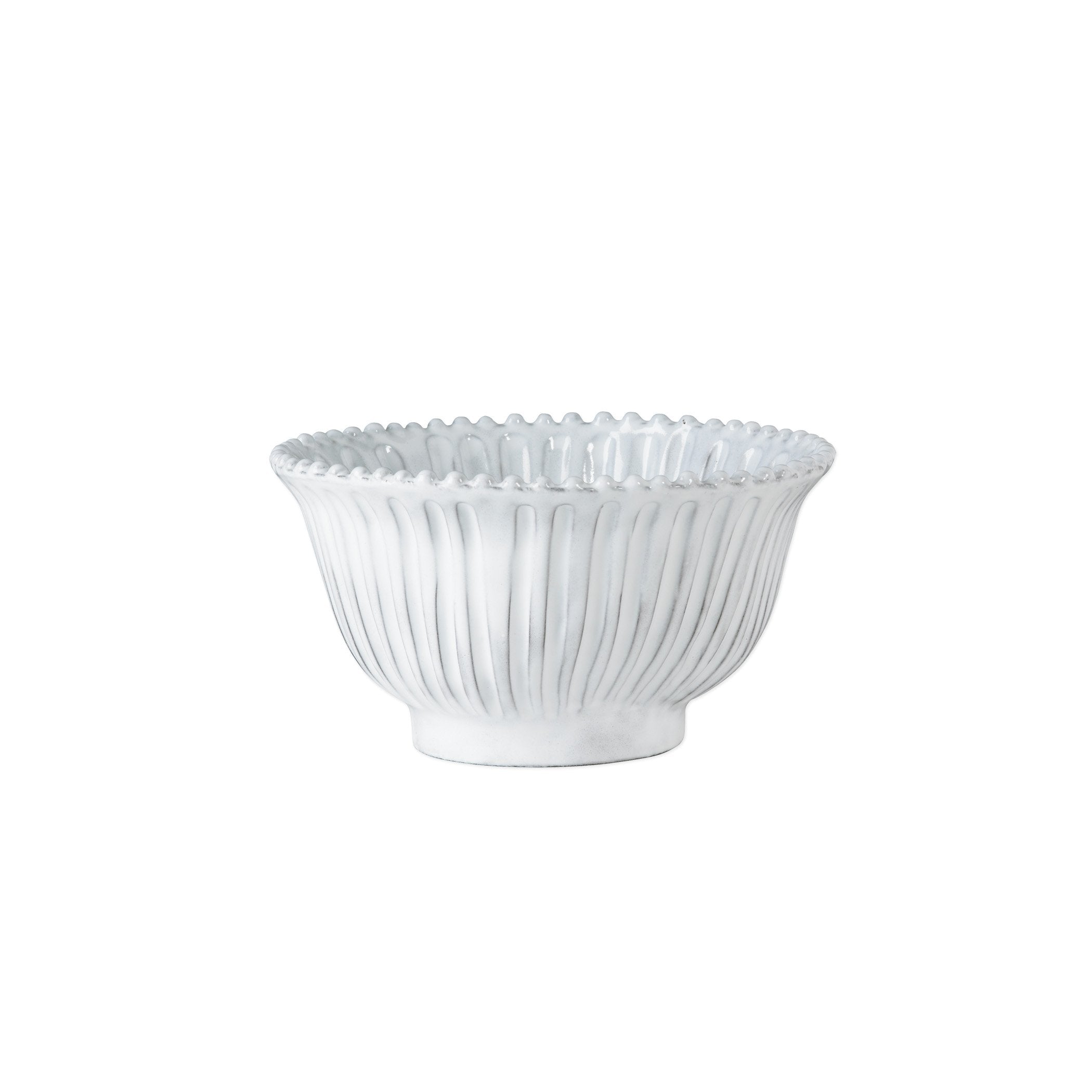 Vietri Small Stripe-Style Enchanting Serving Bowl for Italian-Inspired Dining