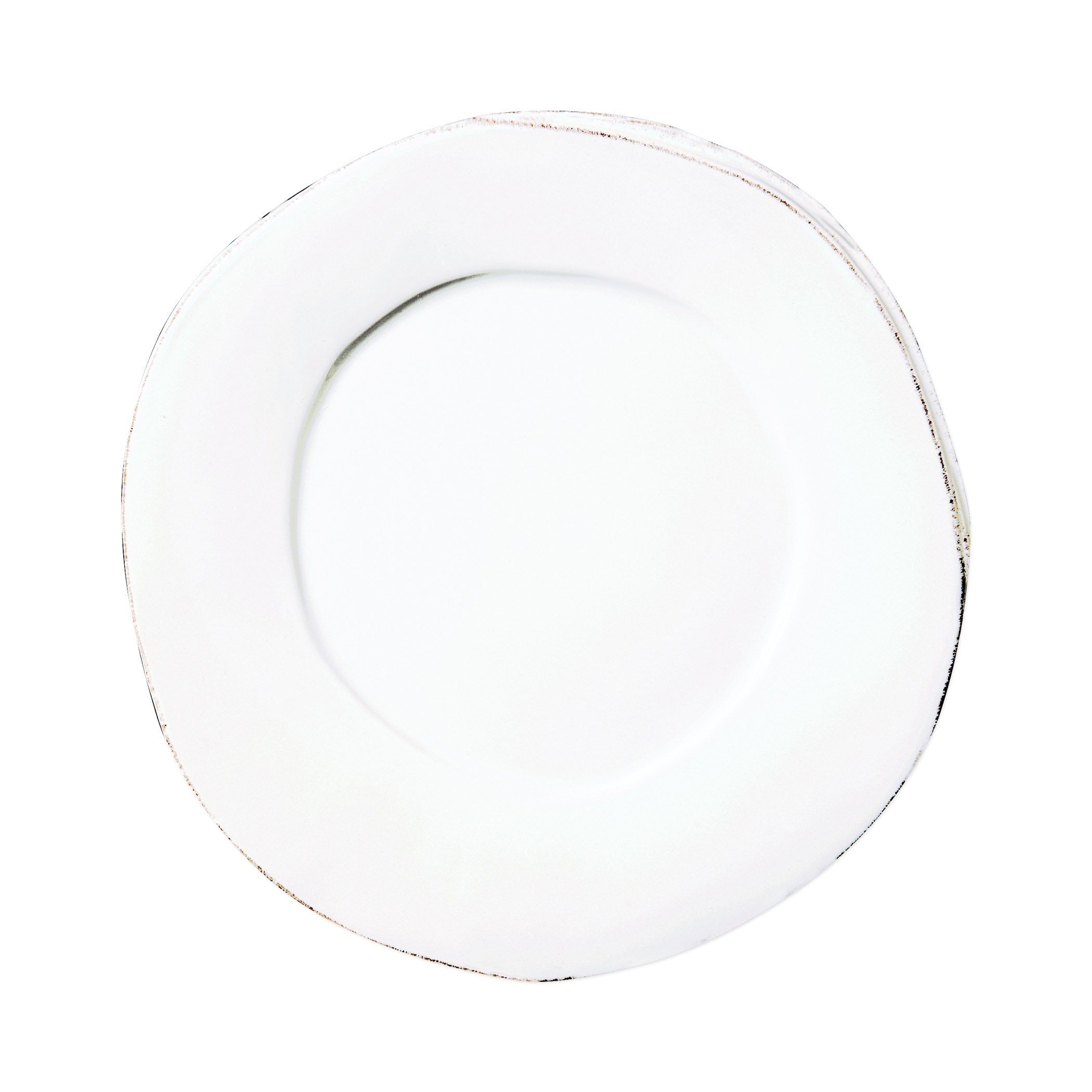 Handcrafted Italian Vietri Lastra European-Style Dinner Plate, 10.5' Diameter