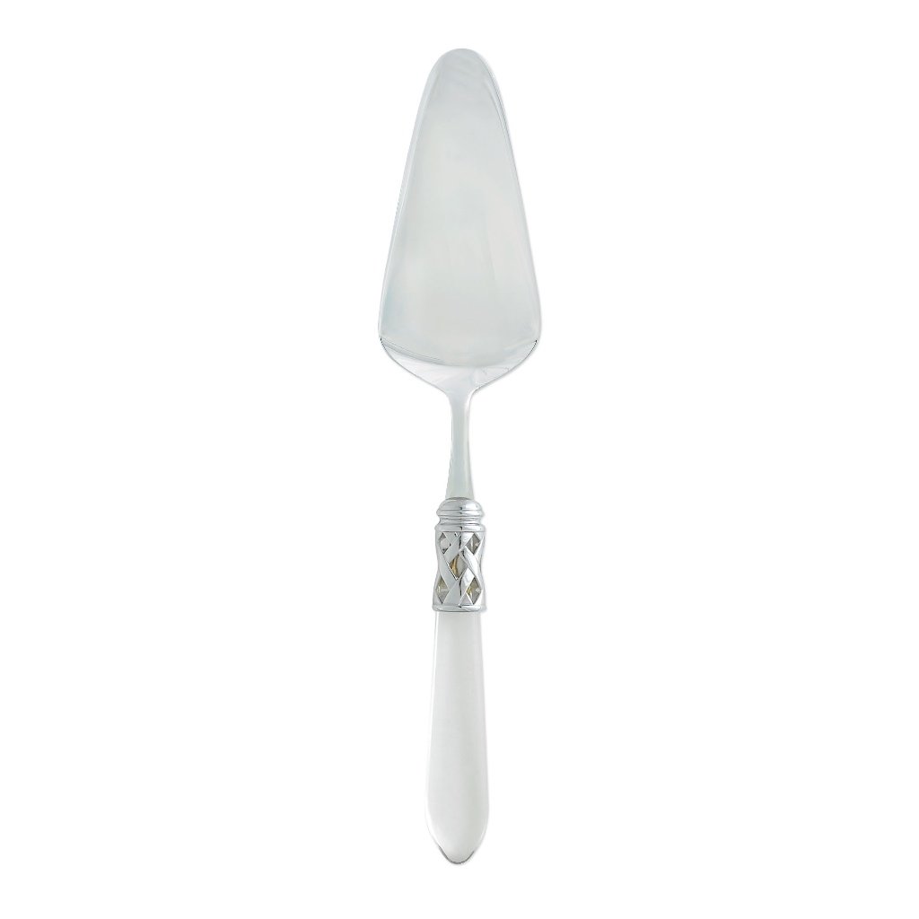 Vietri Aladdin Pastry Server with Brilliant Chrome - Finished Stainless - Steel Dessert Serving Tool