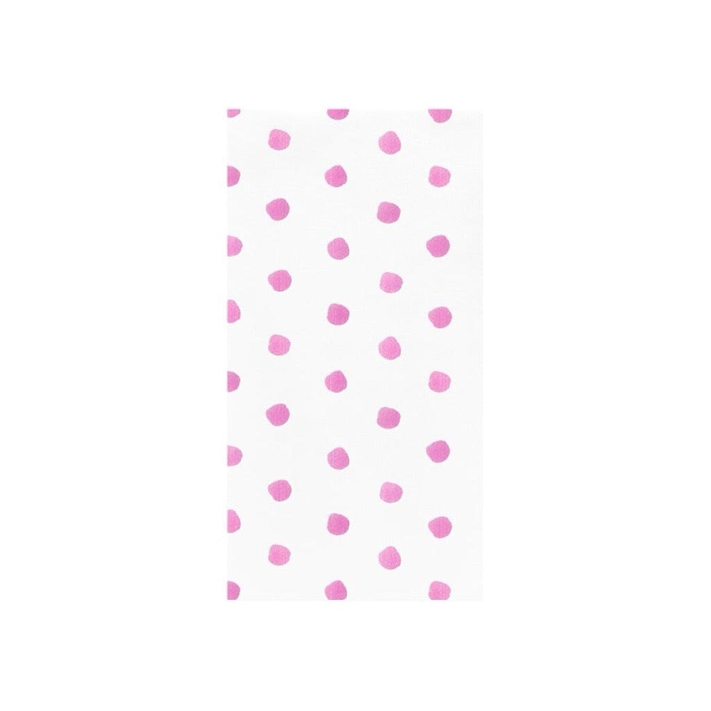 Pink Dot Papersoft Guest Towels by Vietri - Soft & Absorbent