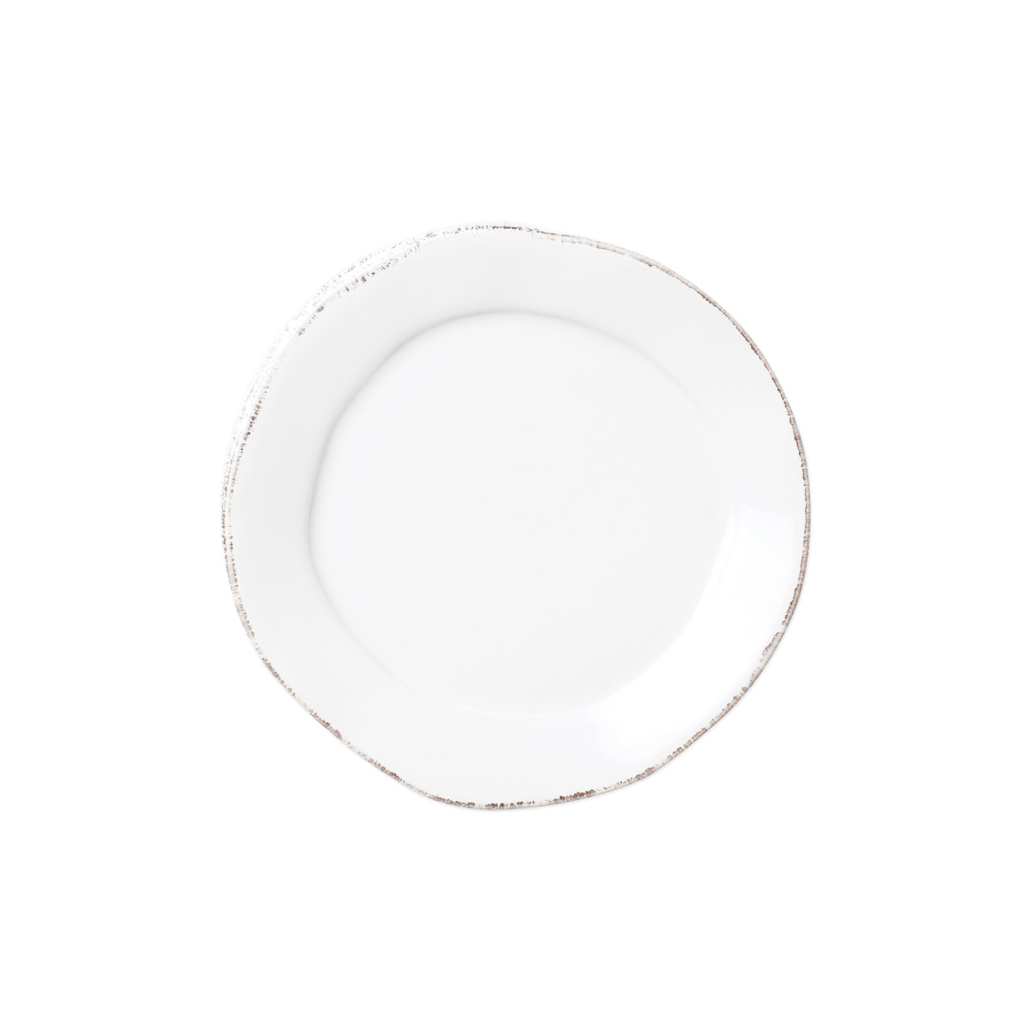 Vietri Hand - crafted Italian Stoneware Lastra Canape Plate for Dining