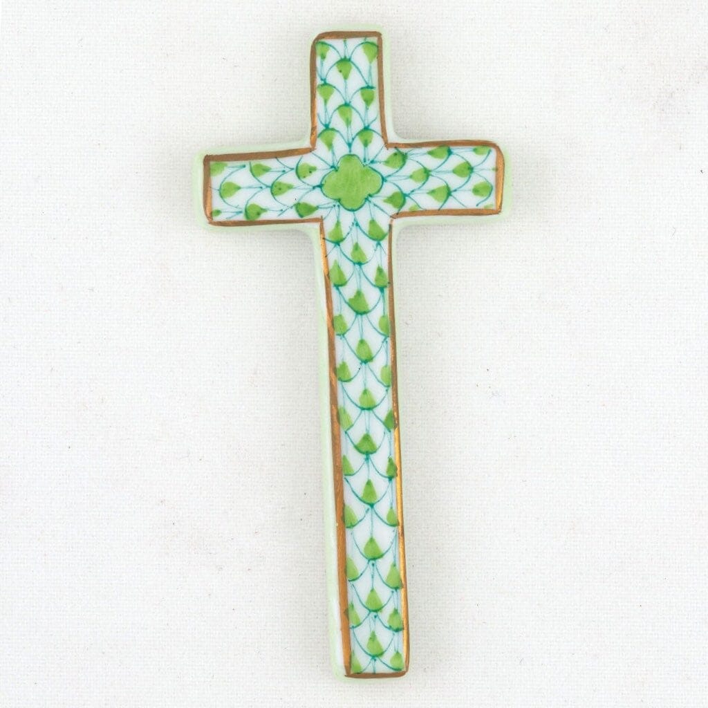 Herend Miniature Porcelain Cross - A Symbolic Faith Gift