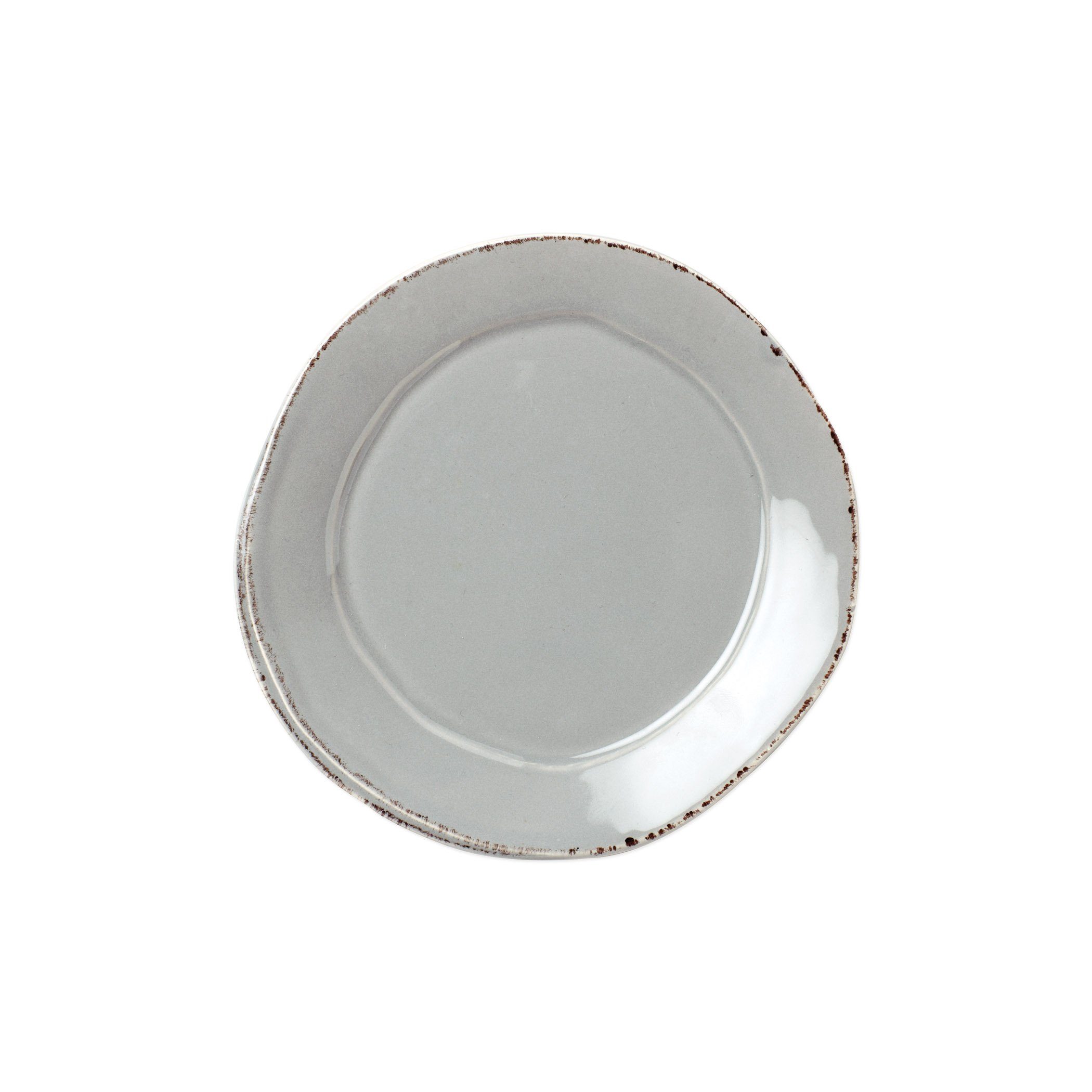 Vietri Hand - crafted Italian Stoneware Lastra Canape Plate for Dining