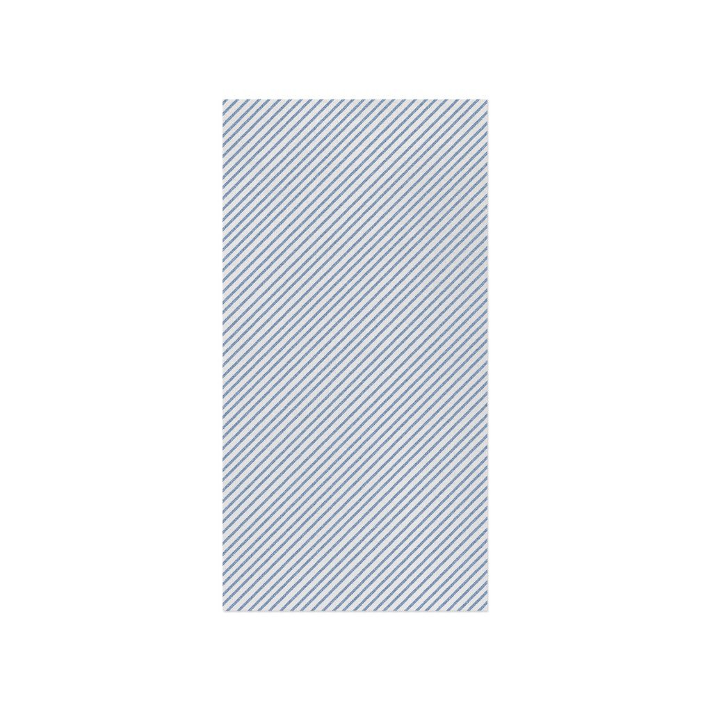 Vietri Premium Papersoft Capri Blue Guest Towel Napkins for Elegant Use