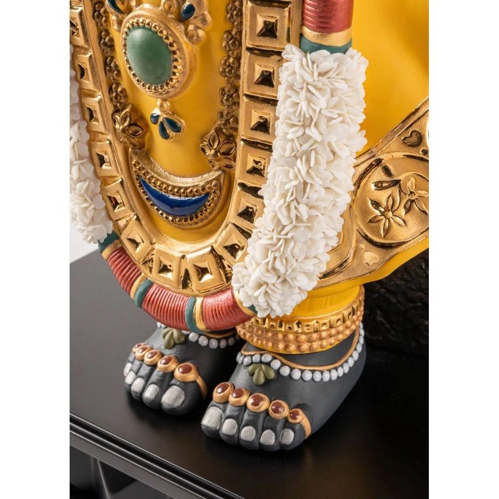 Limited Edition 499 - Handmade Lladro Porcelain Lord Shrinathji Sculpture 2022