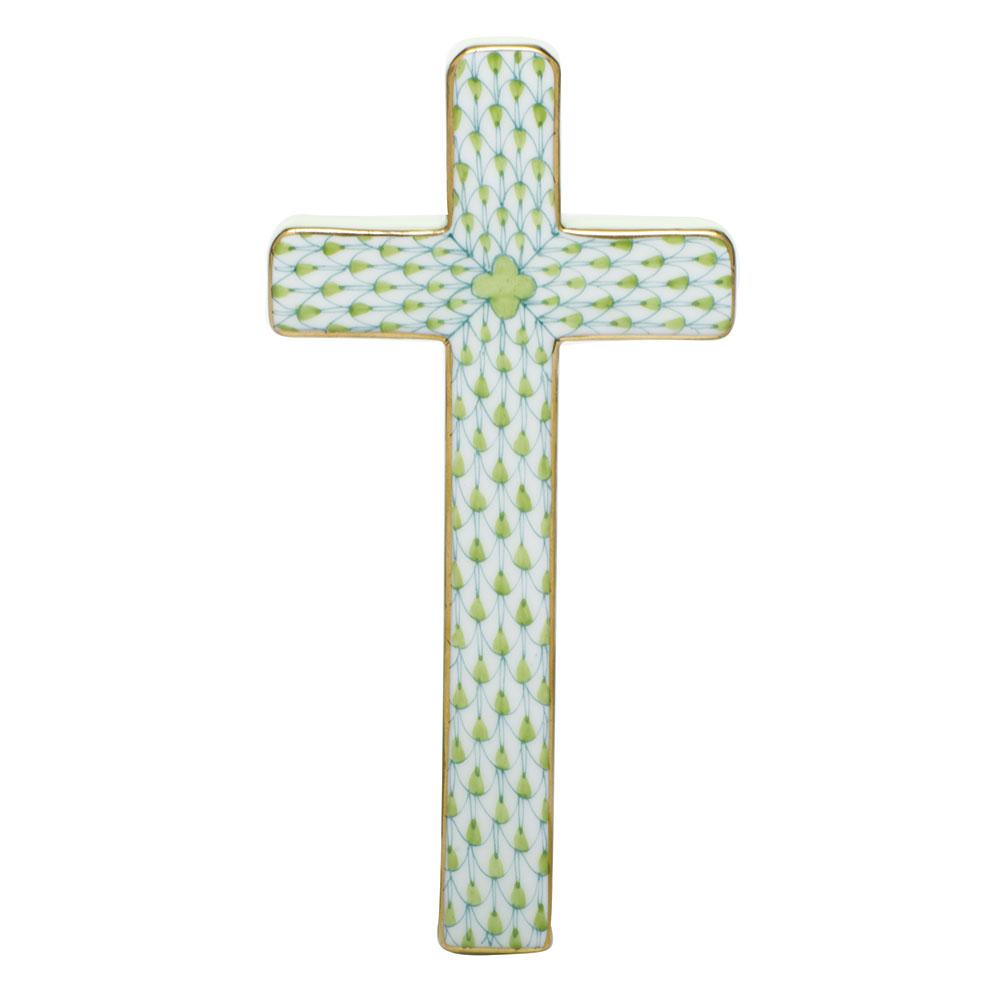 Exquisite Handmade Herend Porcelain Cross for Faith and Devotion