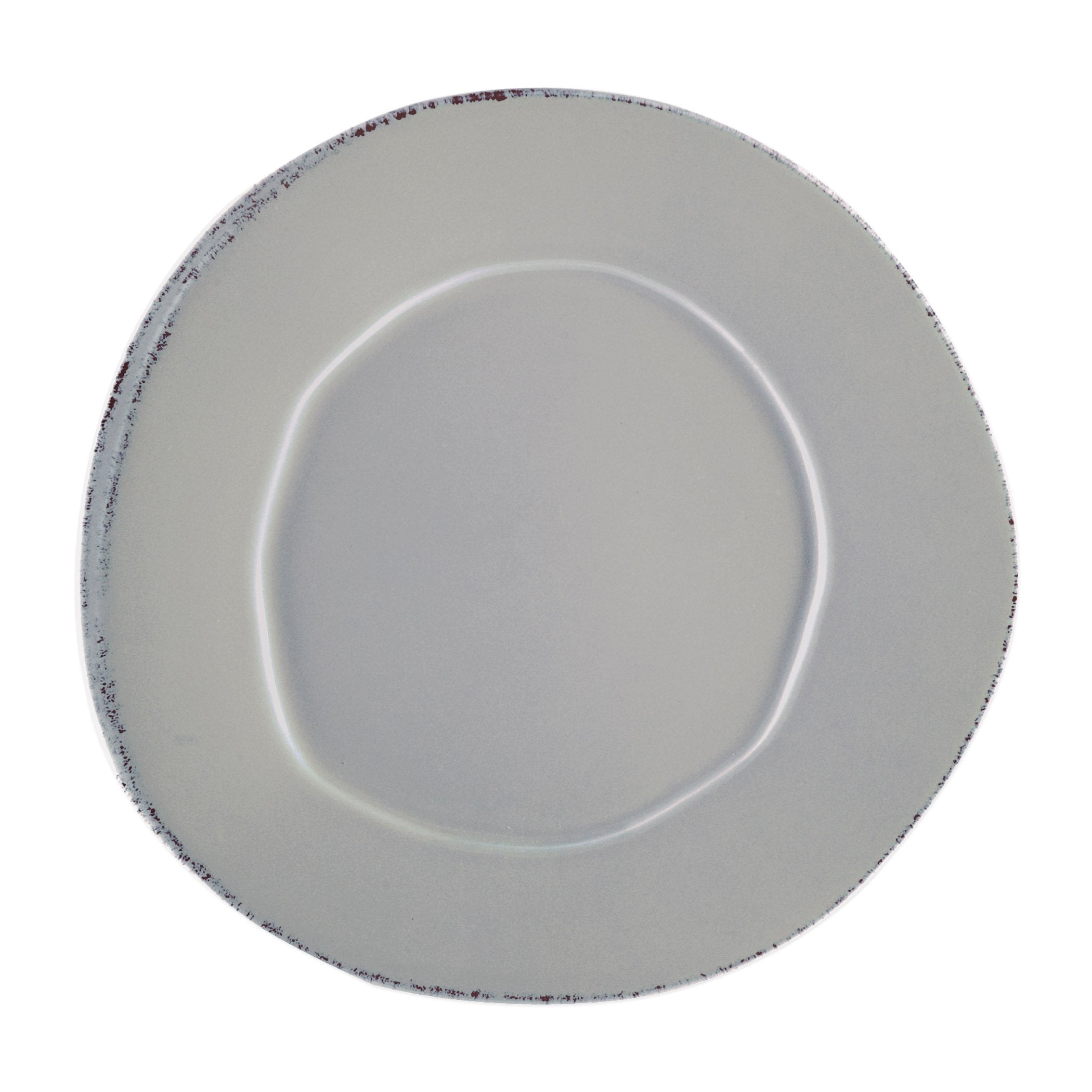 Vietri Handcrafted Italian Stoneware Lastra American Dinner Plate, 12-Inch