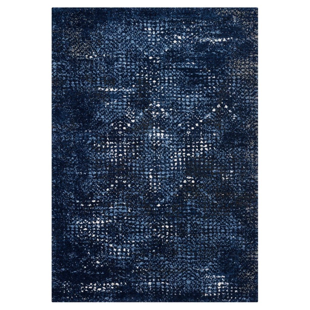 Loloi Viera VR 08 Area Rug in Dark and Light Blue Shades