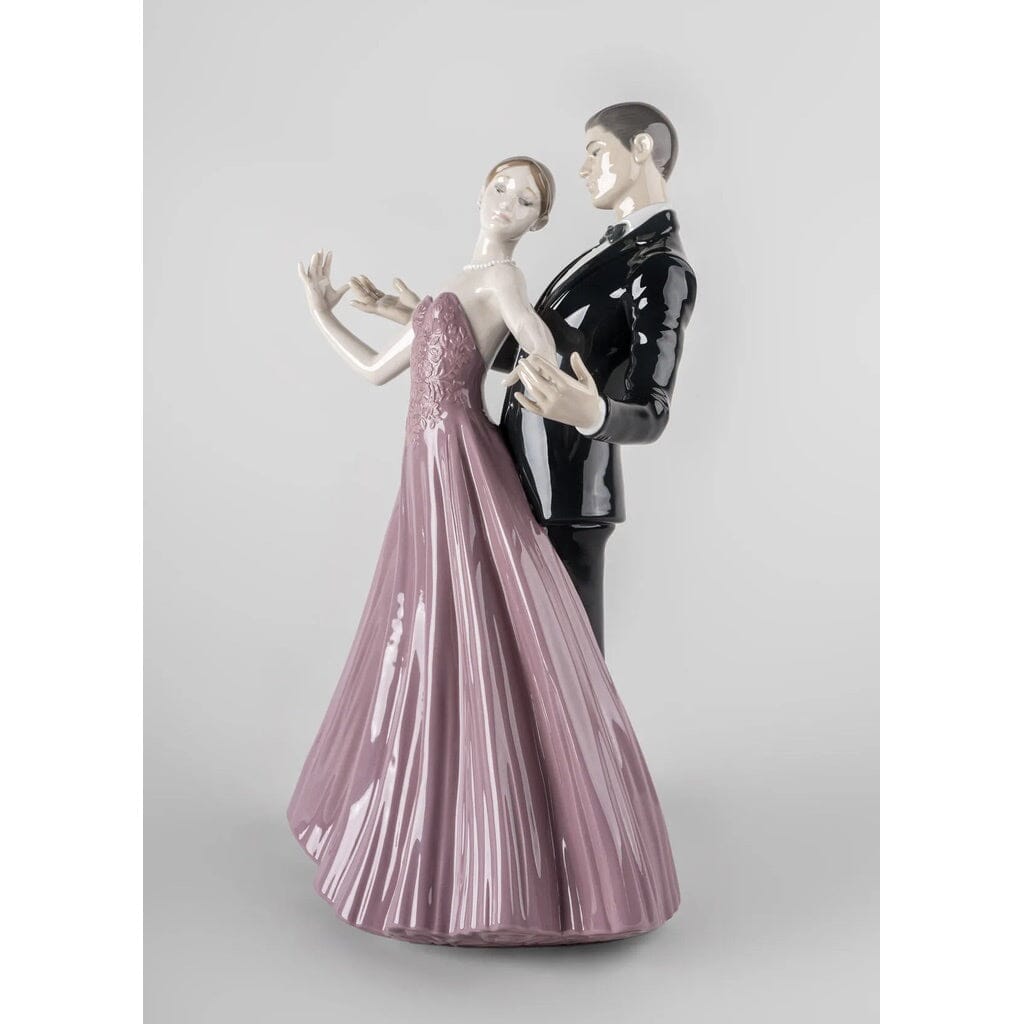2023 Handmade Lladro Porcelain Anniversary Waltz Dancing Figurine