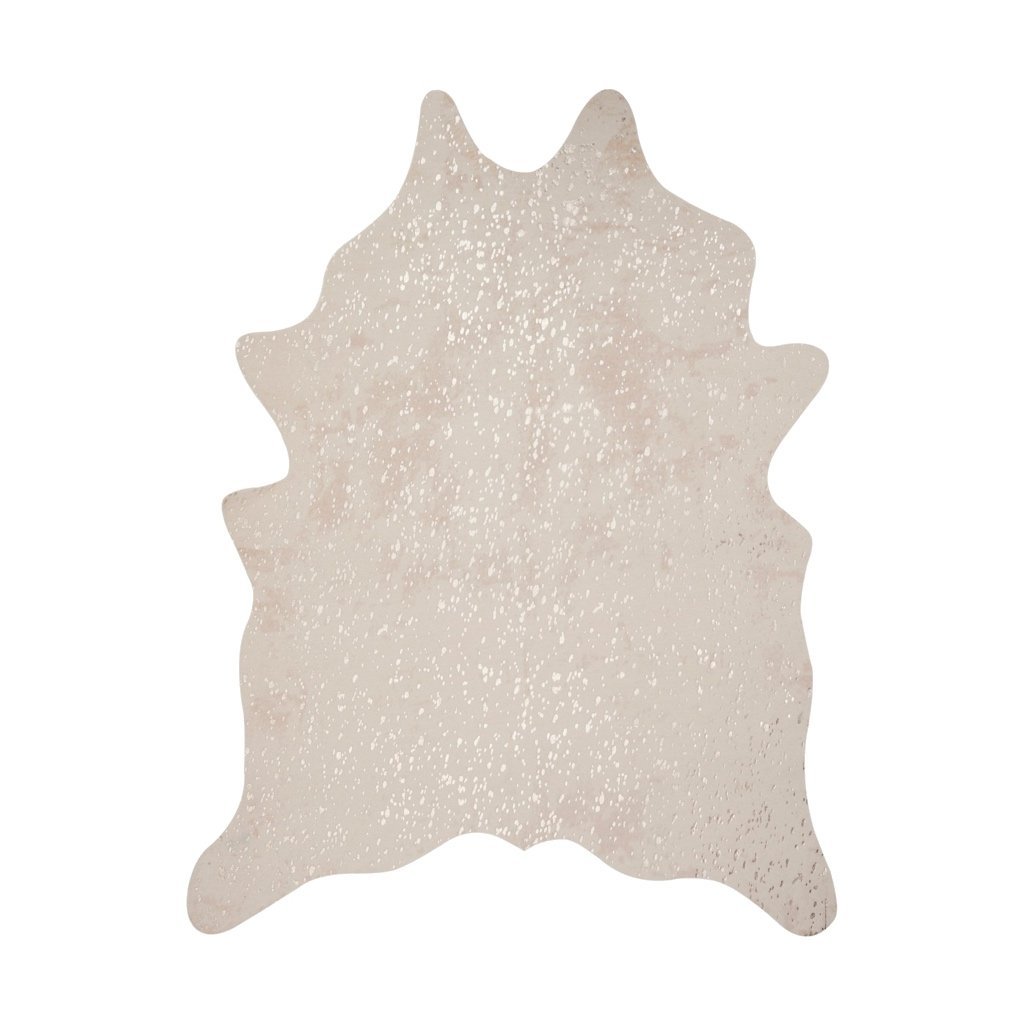 Loloi II Bryce BZ 08 Durable Ivory and Champagne Area Rug with Gold Accents