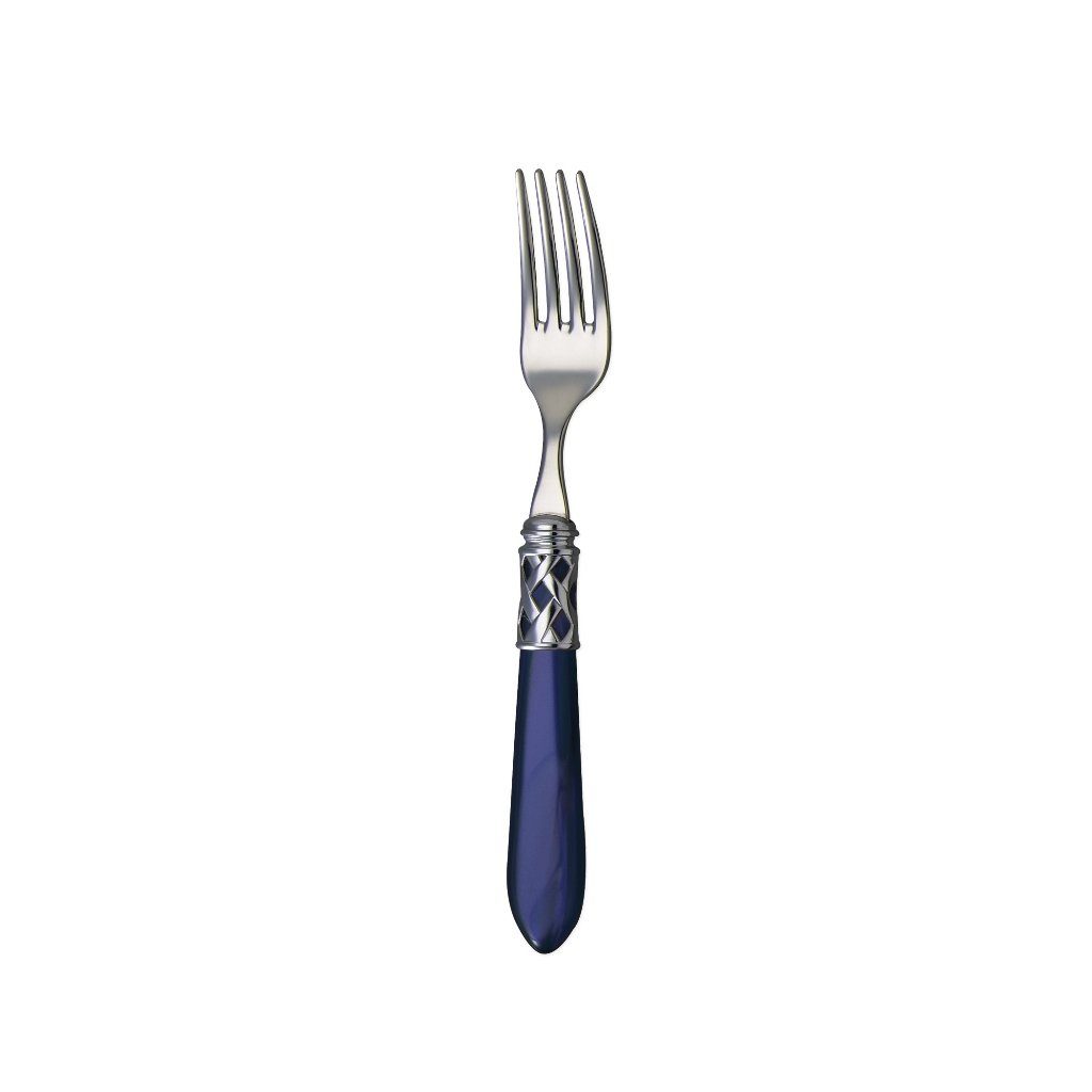 Vietri Aladdin Salad Fork with Brilliant Shiny Chrome Finish