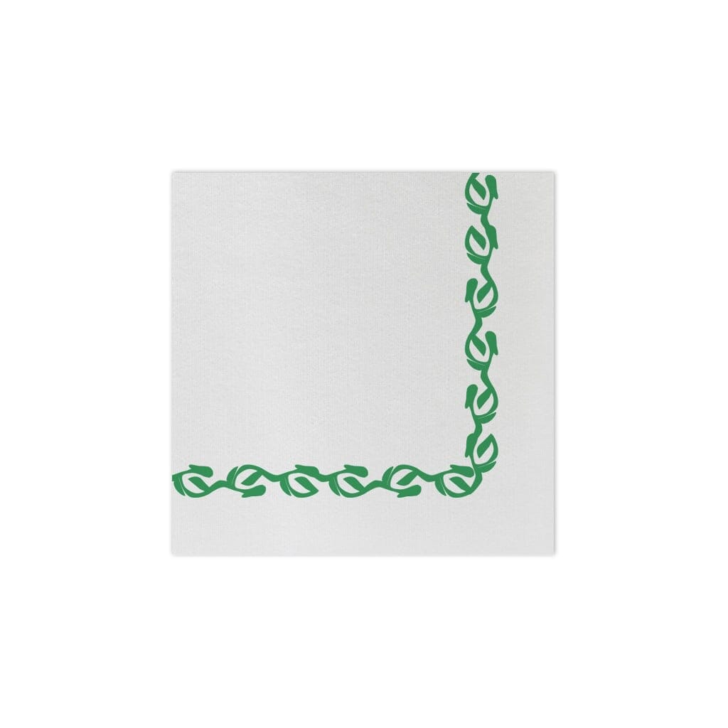 Vietri Florentine Green Papersoft Disposable Cocktail Napkins