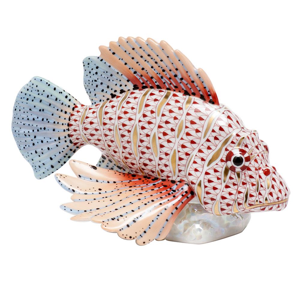 Herend Lionfish Figurine - Limited Edition