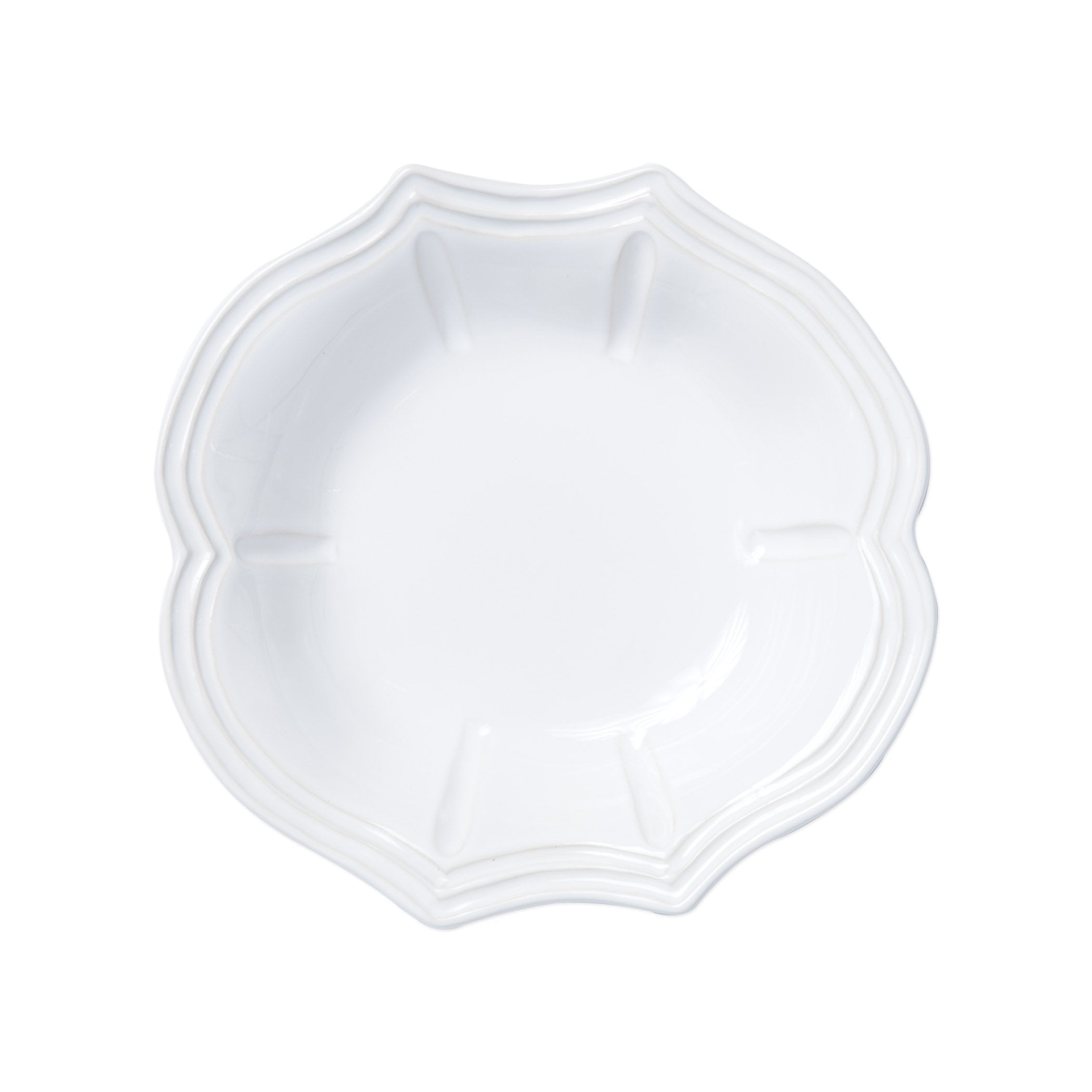Vietri Incanto Italian Stoneware Baroque-Style Handcrafted Pasta Bowl