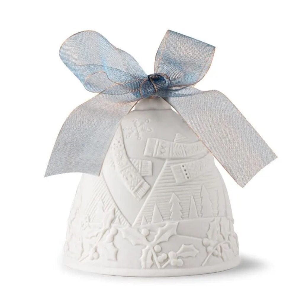 2024 Handmade Lladro Porcelain Bell Christmas Ornament with Polar Bears