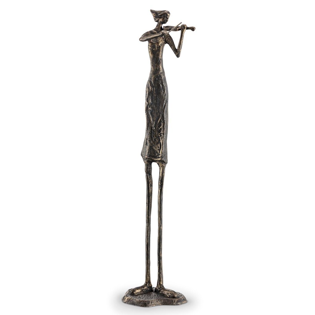 SPI Home Exquisite Virtuoso Violinist Aluminum Sculpture