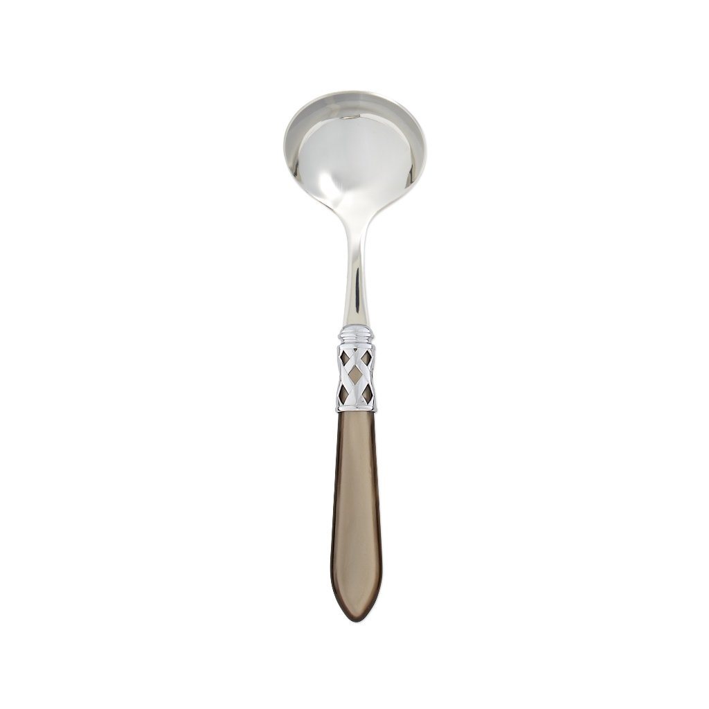 Vietri Aladdin Sauce Ladle with Brilliant Chrome Finish