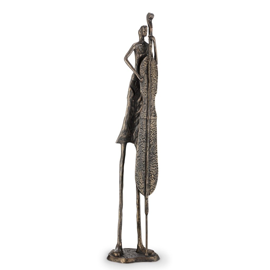 SPI Home Stunning Bassist Sculpture for Home and Office Decor