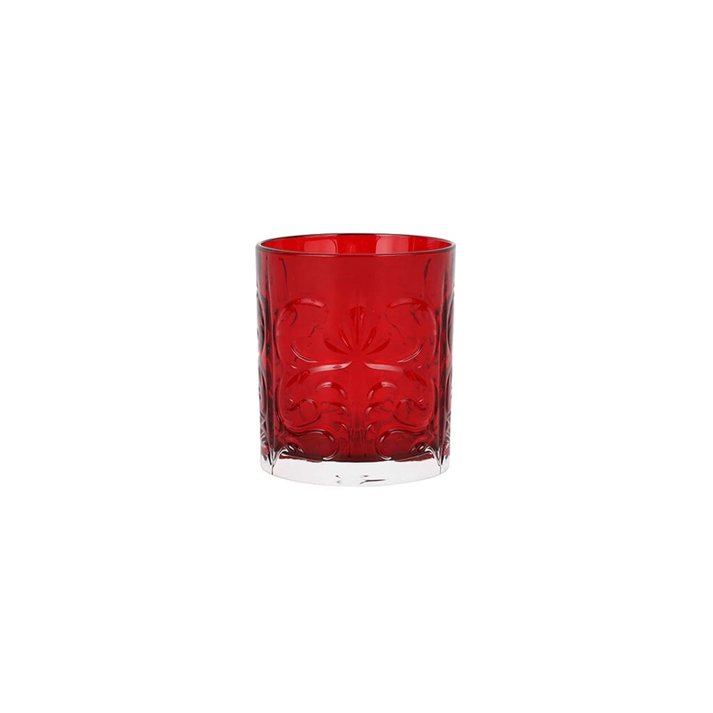 Vietri Barocco Double Old Fashioned Glassware for Classic Cocktails