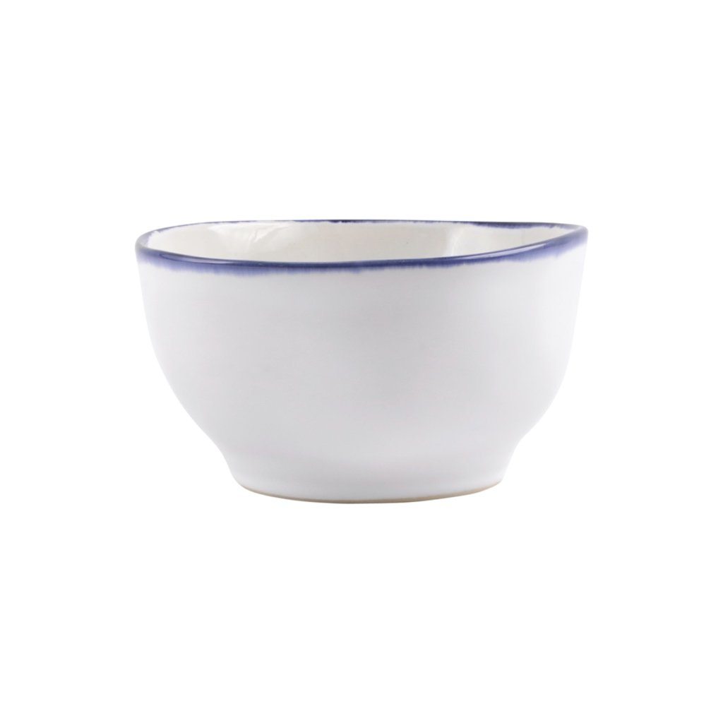 Vietri Aurora Edge Stoneware Cereal Bowl for Breakfast