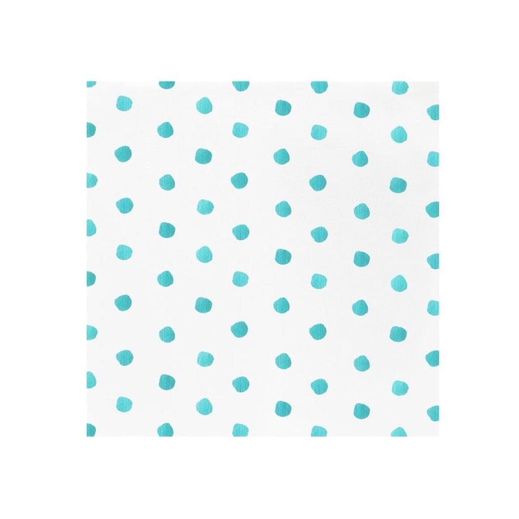 Vietri Aqua Dot Super Soft Papersoft Dinner Napkins