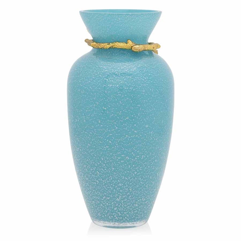 Jay Strongwater Decorative Asteria Starfish Glass Vase for Home Decoration