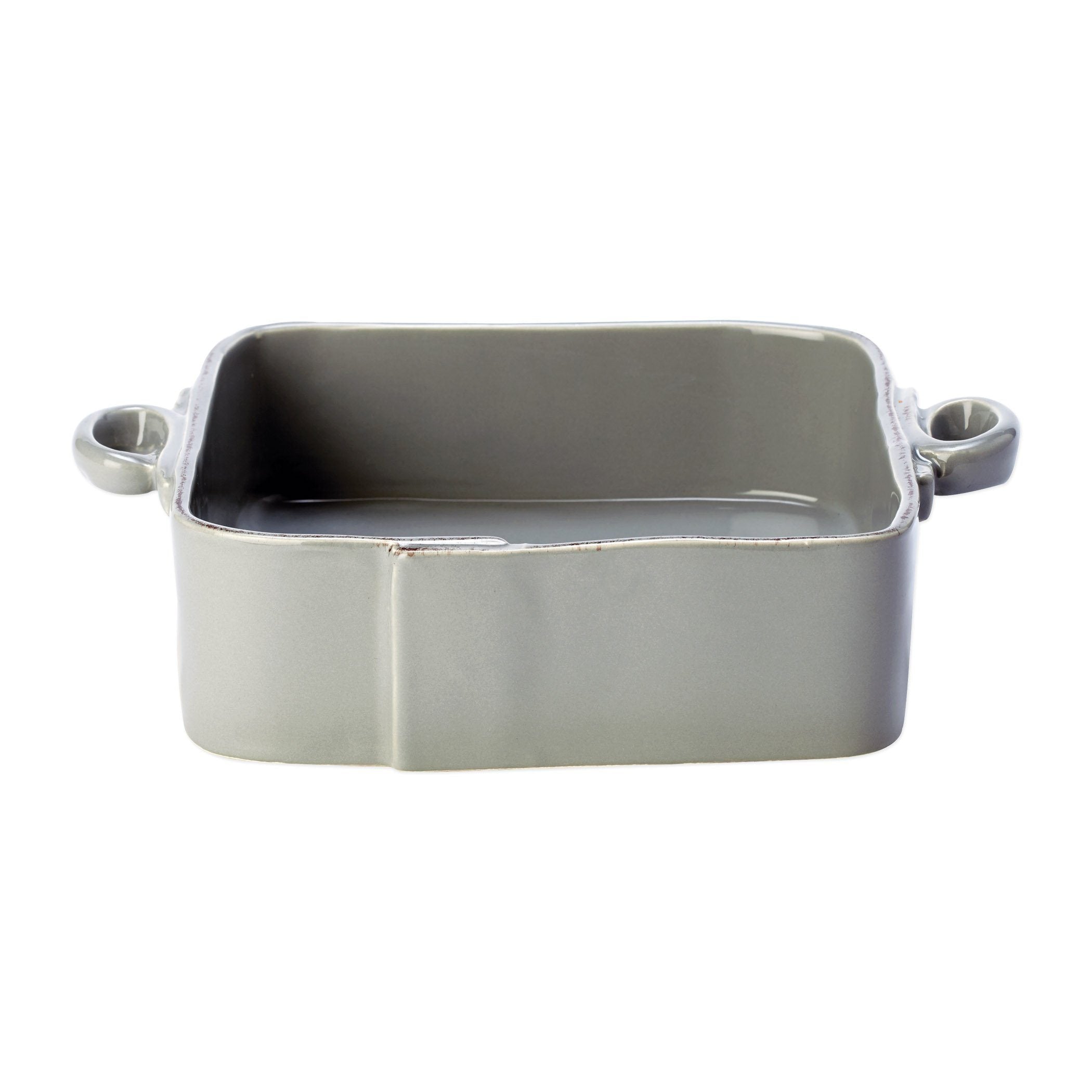 Vietri Handmade Lastra Square Baker from Italian Stoneware