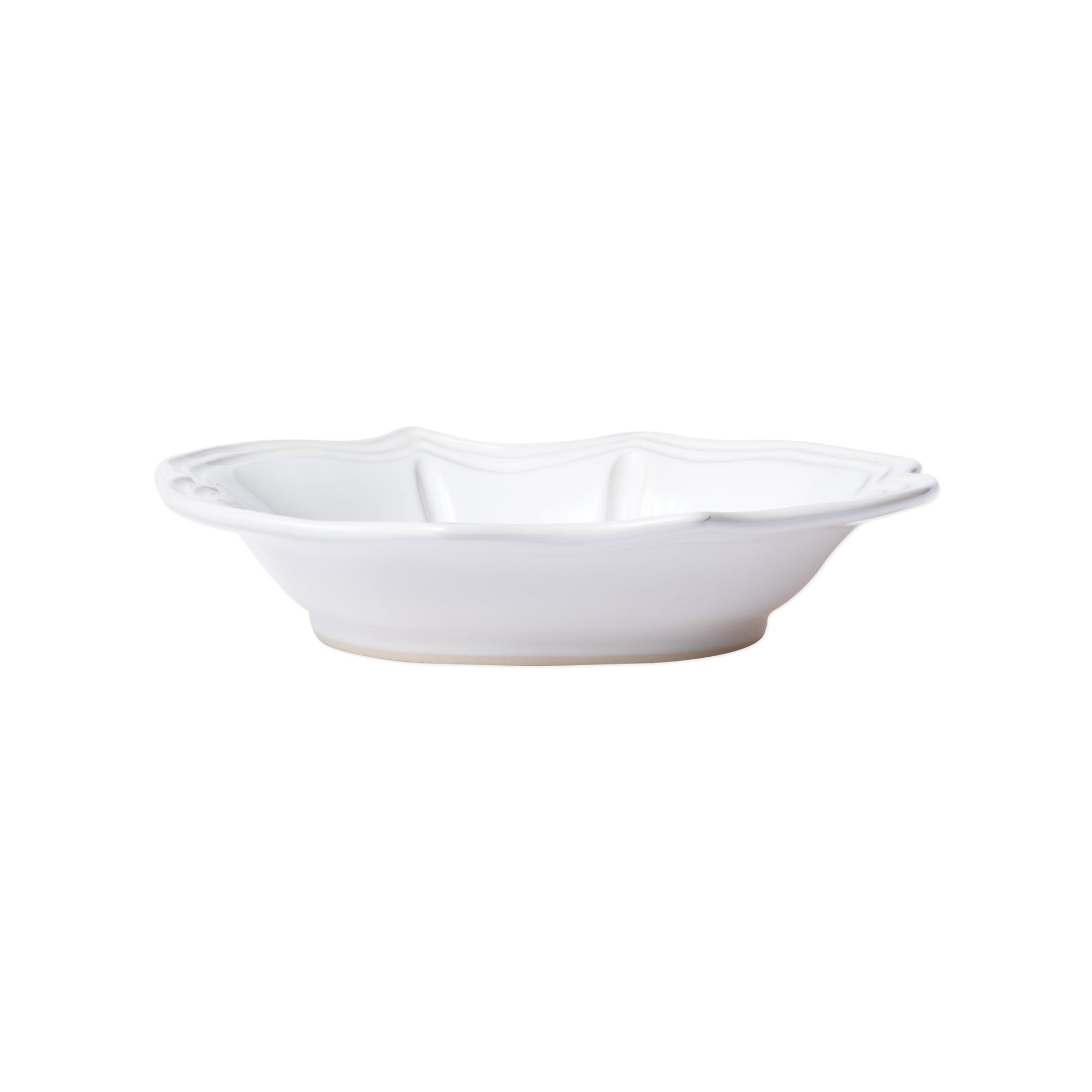 Vietri Incanto Italian Stoneware Baroque-Style Handcrafted Pasta Bowl