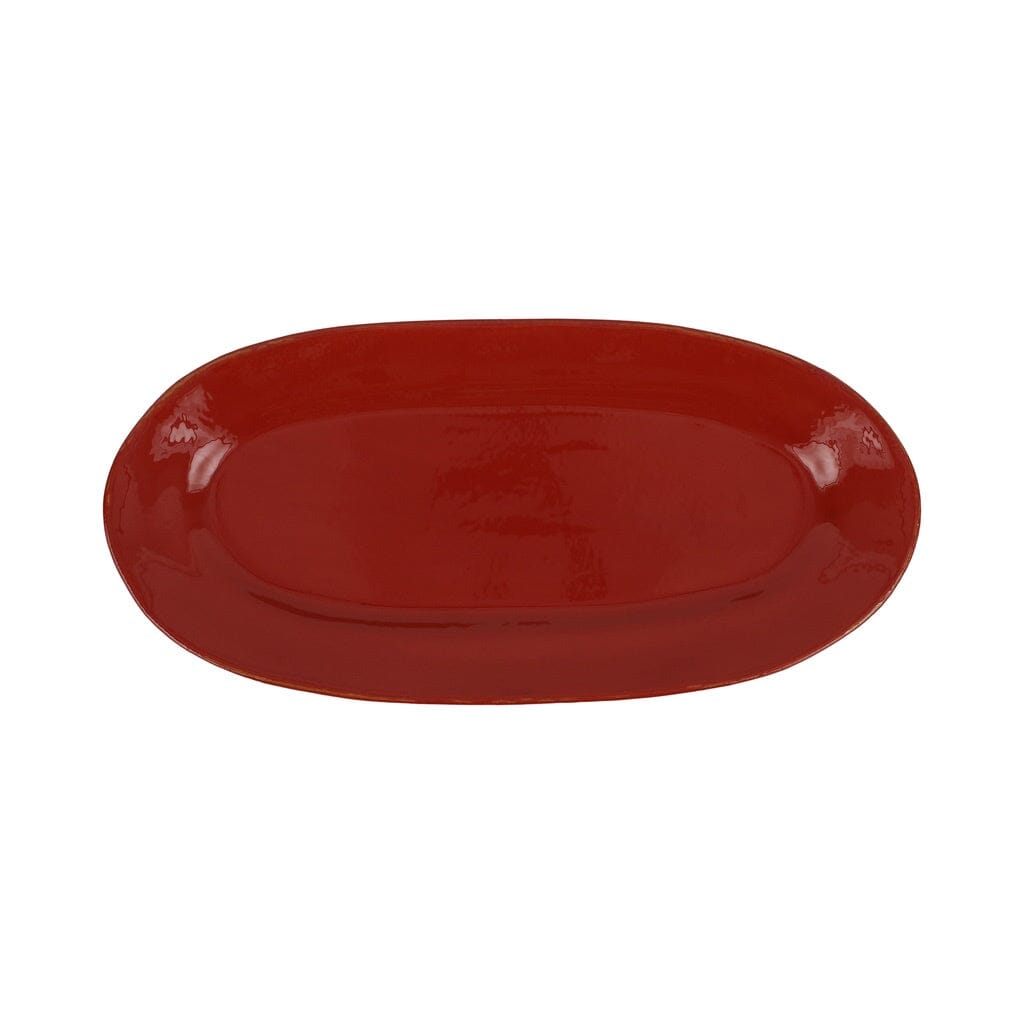 Vietri Cucina Fresca Collection Narrow Oval Dinner Platter
