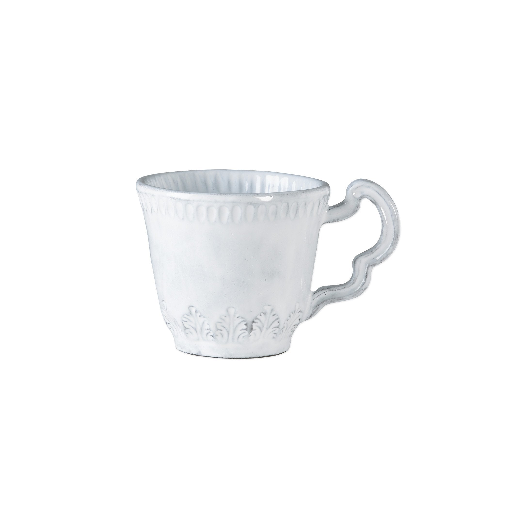 Handmade Italian Vietri Incanto Leaf Enchanted Mug, 10 oz
