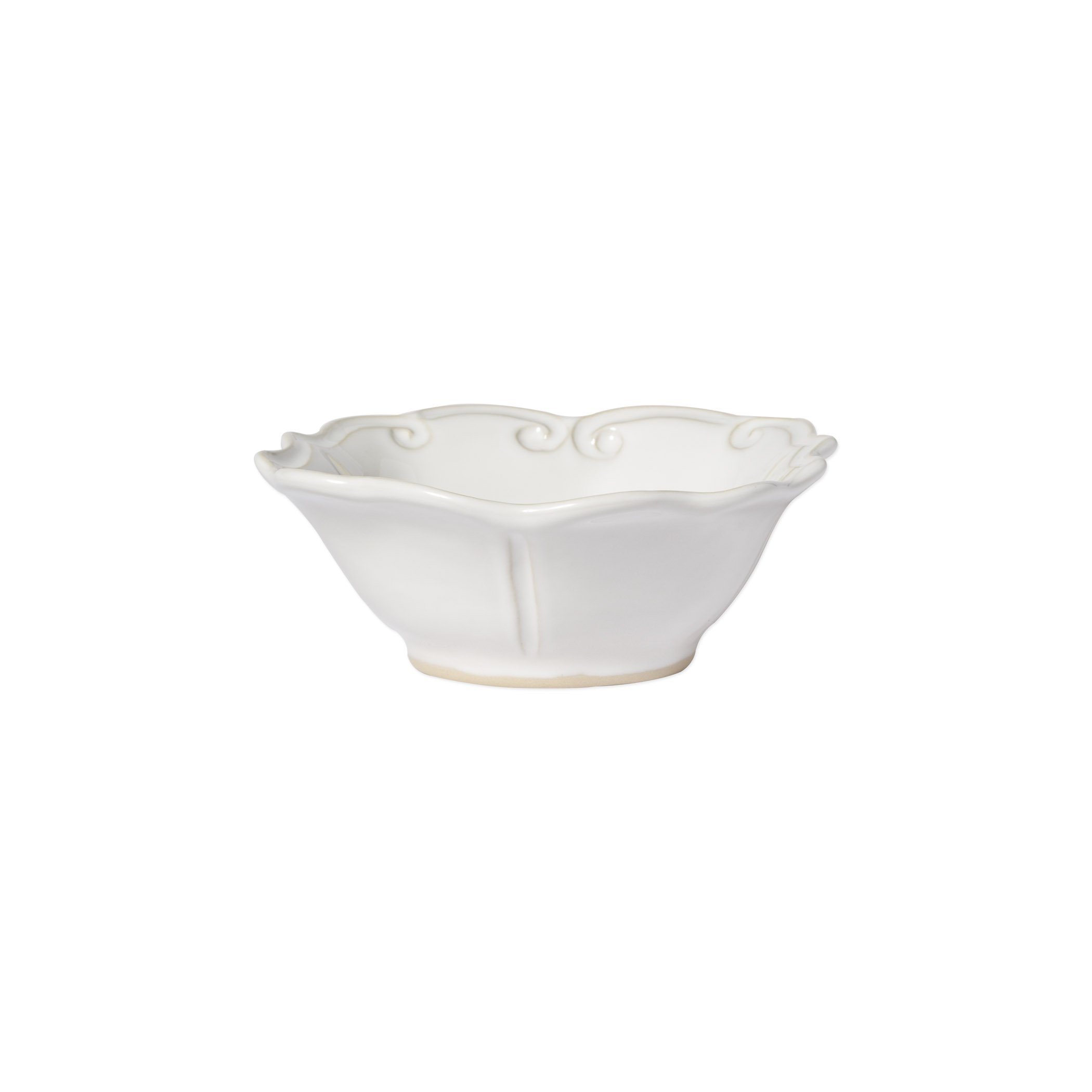 Vietri High - Quality Italian Stoneware Incanto Stone Baroque - Style Cereal Bowl