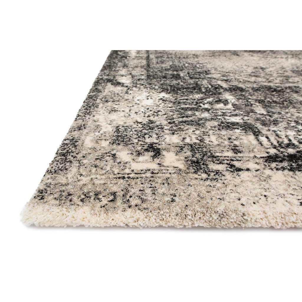 Loloi Viera VR 03 Ash Colored Polypropylene Area Rug for Home Decoration