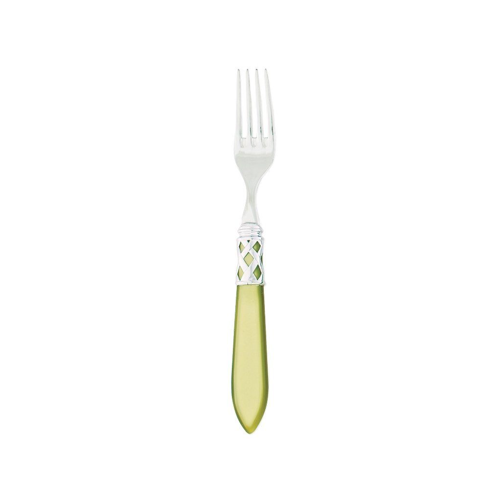 Vietri Aladdin Salad Fork with Brilliant Shiny Chrome Finish