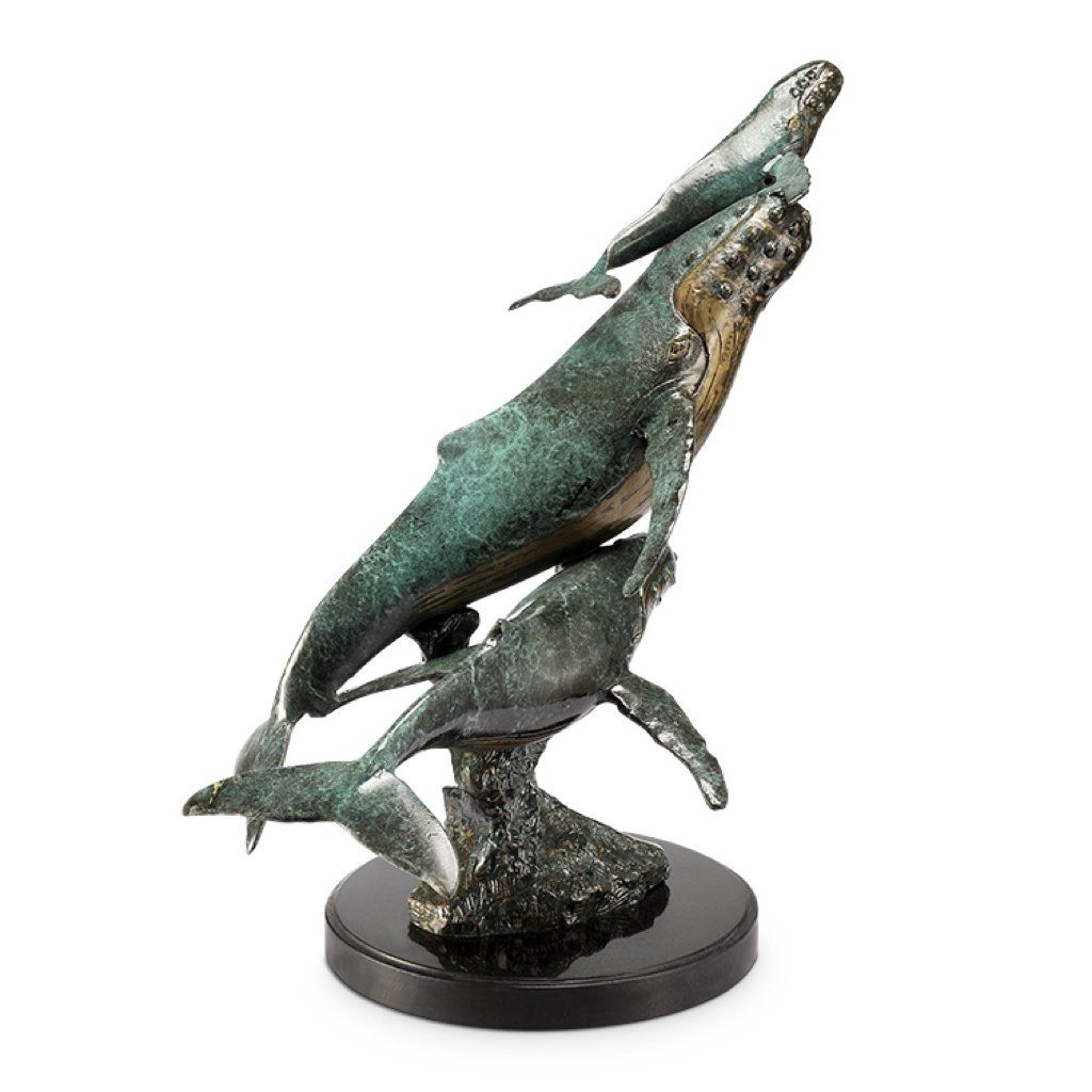 SPI Gallery Humpback Family Sculpture