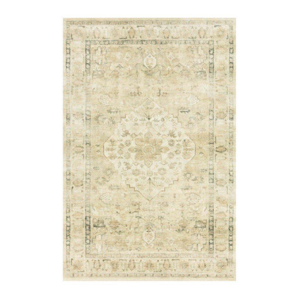 Loloi II Rosette ROS 05 Sand / Ivory Area Rug