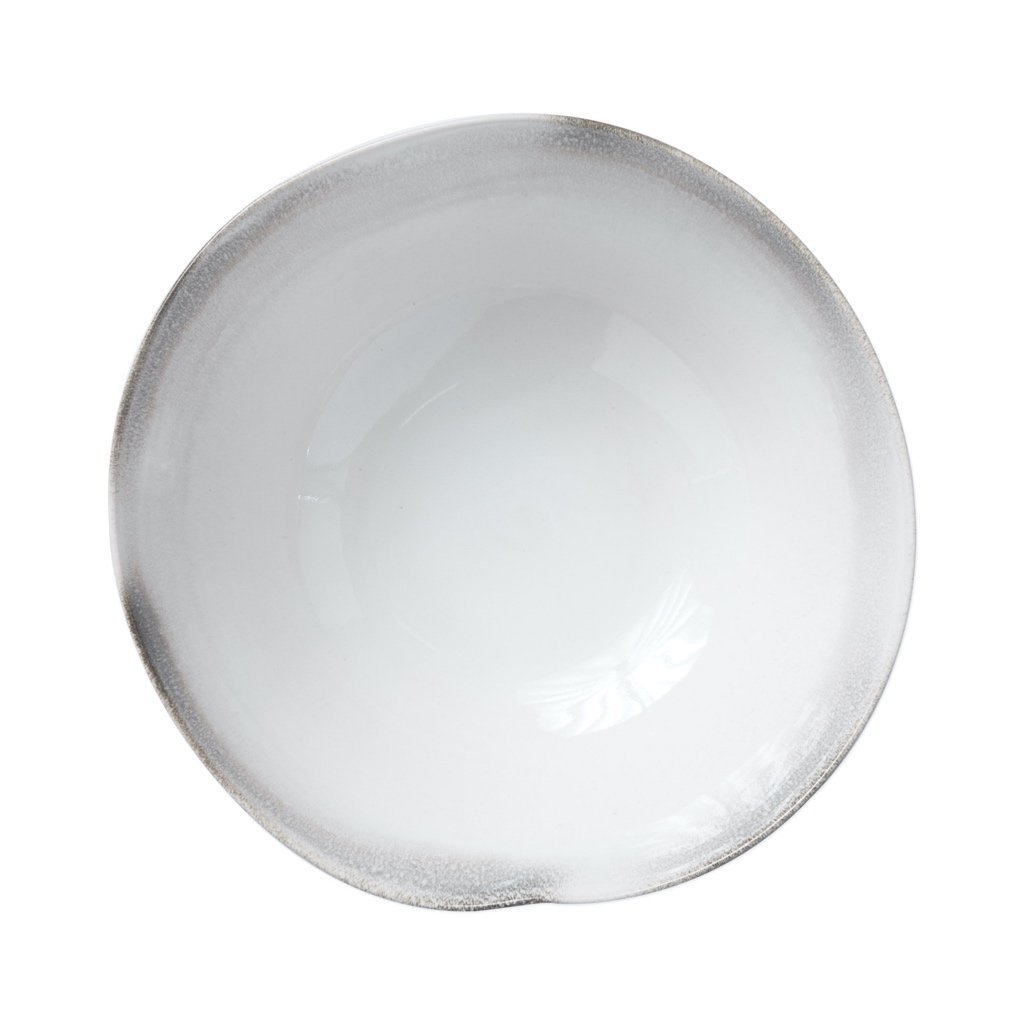 Medium-sized Vietri Aurora Ash Handmade Stoneware Bowl