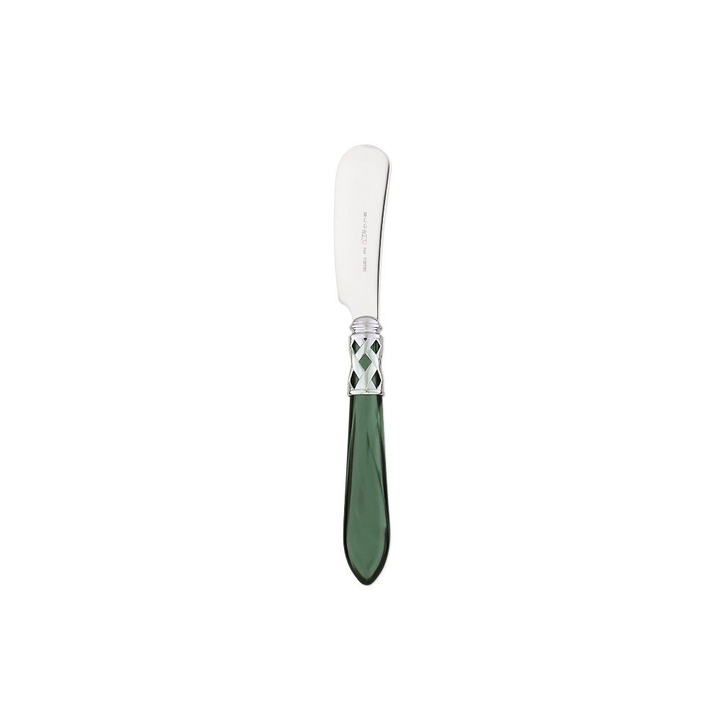 Vietri Aladdin Brilliant Small Stainless Steel Food Spreader for a Sophisticated Dining Experience