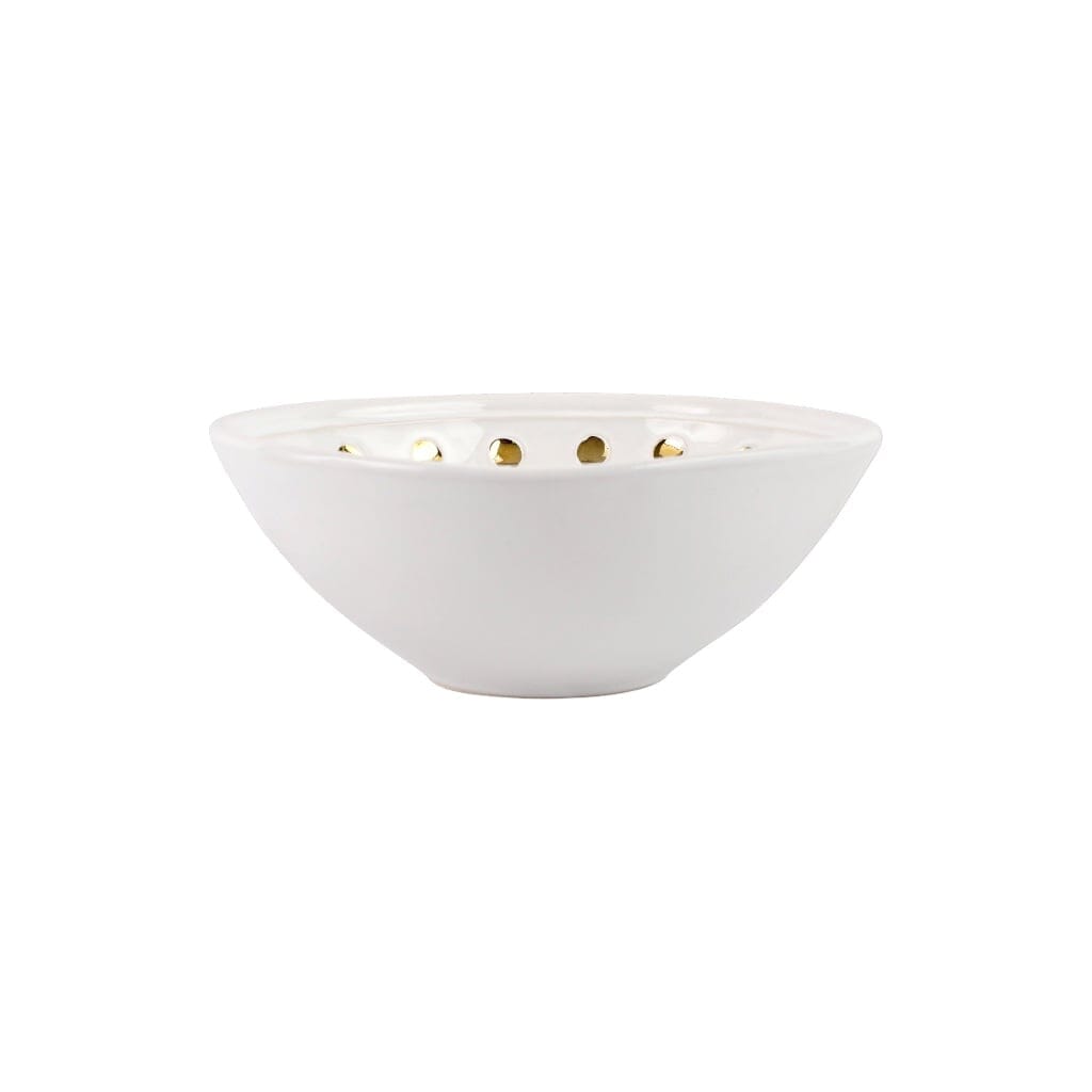 Vietri Handmade High - quality Medici Gold - adorned Cereal Bowl