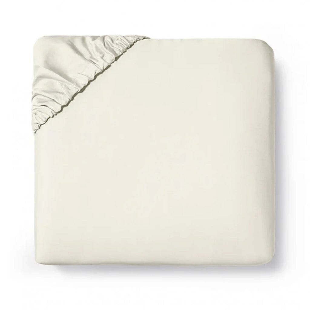 Sferra Fiona California King Bottom Fitted Sheet in Smooth Sateen, 72 x 84 x 17