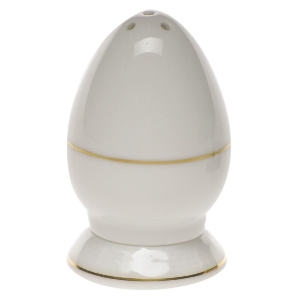 Herend Multi - Hole Golden Edge Salt Shaker, 2.5 inches High