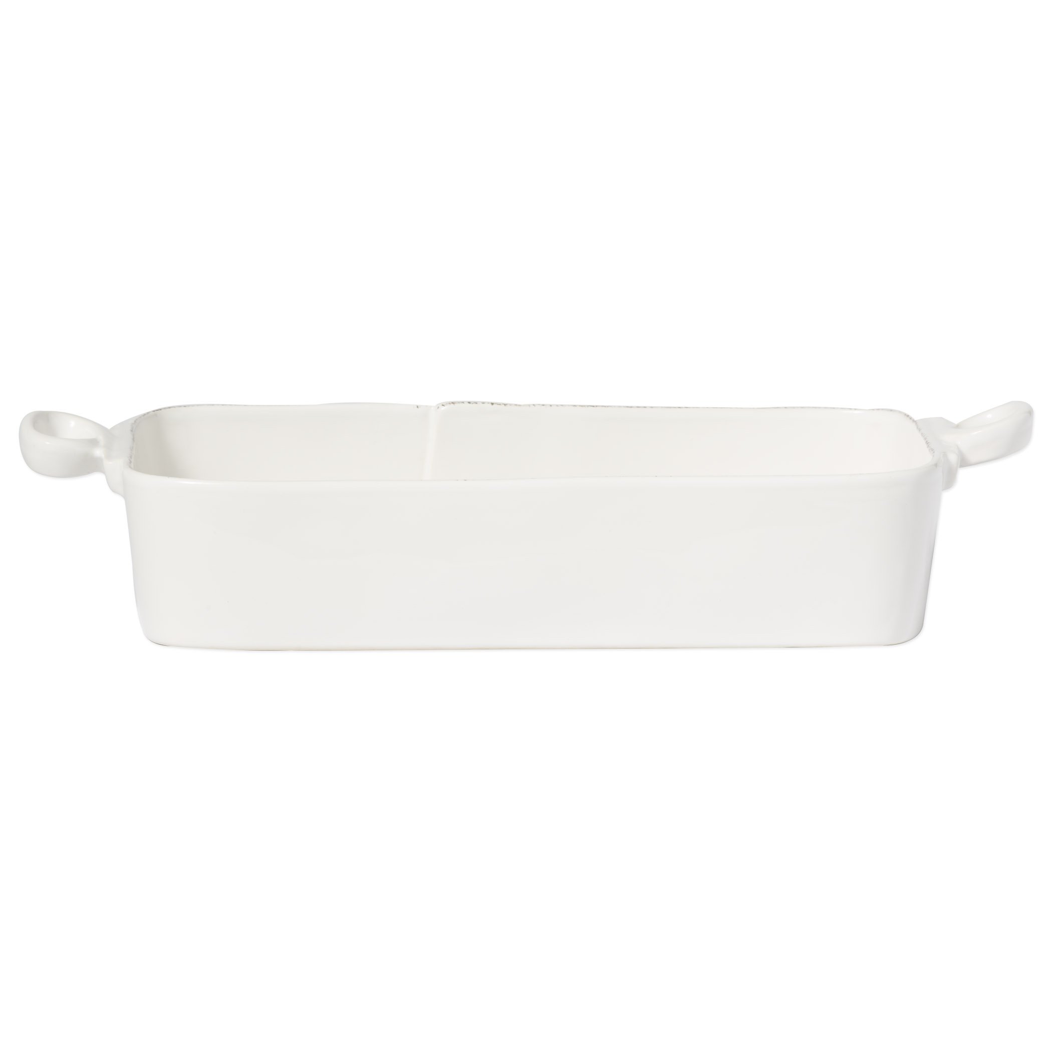Vietri Hand - painted Lastra Holiday Rectangular Italian Stoneware Baker