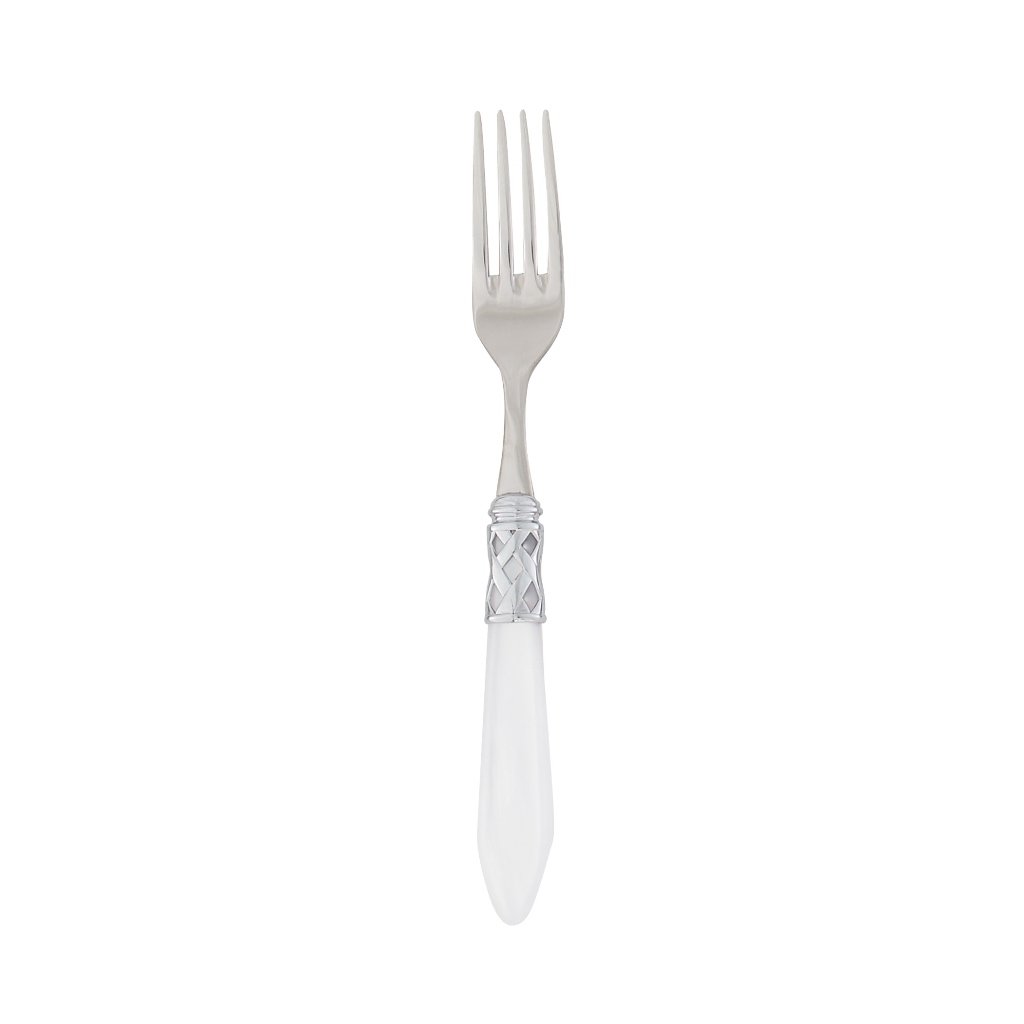Vietri Aladdin Fork with Brilliant Chrome Finish, Handmade in Italy