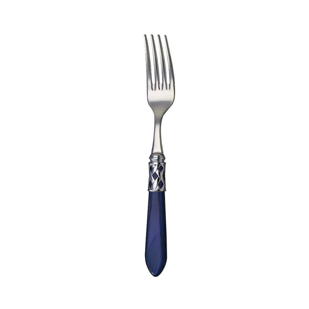 Vietri Aladdin Fork with Brilliant Chrome Finish, Handmade in Italy