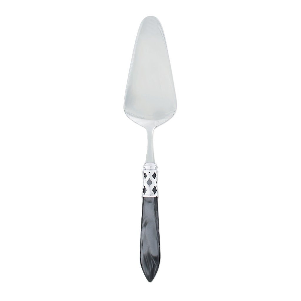 Vietri Aladdin Pastry Server with Brilliant Chrome - Finished Stainless - Steel Dessert Serving Tool
